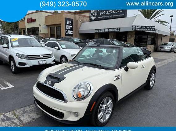 MINI COOPER CONVERTIBLE 2013 WMWZP3C58DT705805 image MINI COOPER CONVERTIBLE 2013 WMWZP3C58DT705805 image